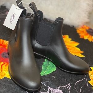 Capelli New York Jodhpur Solid Matte Rain Boots